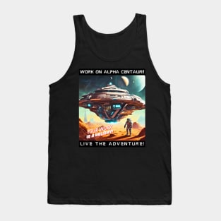 Work On Alpha Centauri Tank Top